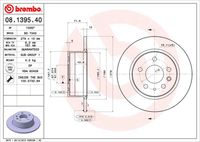 BREMBO 08139540 - Disco de freno - PRIME LINE