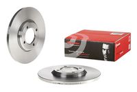 BREMBO 08227510 - Lado de montaje: Eje delantero<br>Diámetro exterior [mm]: 247,6<br>Espesor de disco de frenos [mm]: 12,7<br>Espesor mínimo [mm]: 11,4<br>Tipo de disco de frenos: macizo<br>Número de orificios: 4<br>corona de agujeros - Ø [mm]: 92,5<br>Altura [mm]: 26,9<br>Diámetro de centrado [mm]: 68,3<br>Diámetro interior [mm]: 118,1<br>Diámetro de orificio [mm]: 10,5<br>