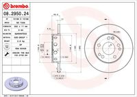 BREMBO 08295024 - Disco de freno - PRIME LINE