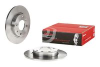 BREMBO 08298510 - Lado de montaje: Eje trasero<br>Diámetro exterior [mm]: 247<br>Espesor de disco de frenos [mm]: 8<br>Espesor mínimo [mm]: 7<br>Altura [mm]: 20<br>corona de agujeros - Ø [mm]: 108<br>Tipo de disco de frenos: macizo<br>Diámetro de centrado [mm]: 71,07<br>Número de orificios: 4<br>Superficie: aceitado<br>cumple norma ECE: ECE-R90<br>Diámetro de taladro hasta [mm]: 13<br>