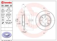 BREMBO 08298520 - Disco de freno - PRIME LINE