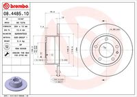 BREMBO 08.4485.10 - Disco de freno