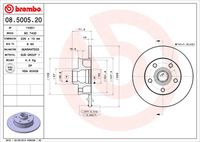 BREMBO 08500520 - Disco de freno - PRIME LINE