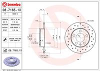 BREMBO 0871651X - Lado de montaje: Eje trasero<br>Número de PR: 1KP<br>Número de PR: 1KT<br>Tipo de disco de frenos: macizo<br>Espesor de disco de frenos [mm]: 9<br>Número de orificios: 5<br>Artículo complementario / información complementaria 2: con tornillos<br>Altura [mm]: 40<br>Diámetro de centrado [mm]: 65<br>Diámetro exterior [mm]: 230<br>Espesor mínimo [mm]: 7<br>Par apriete [Nm]: 120<br>