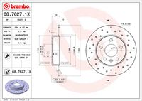 BREMBO 0876271X - Lado de montaje: Eje trasero<br>Llanta, nº de taladros: 5<br>Tipo de disco de frenos: macizo<br>Espesor de disco de frenos [mm]: 10<br>Número de orificios: 5<br>Artículo complementario / información complementaria 2: con tornillos<br>Altura [mm]: 42<br>Diámetro de centrado [mm]: 65<br>Diámetro exterior [mm]: 264<br>Superficie: revestido<br>Espesor mínimo [mm]: 8<br>Par apriete [Nm]: 110<br>