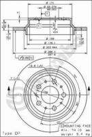 BREMBO 08.7765.75 - Disco de freno