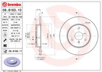 BREMBO 08816310 - Disco de freno - PRIME LINE