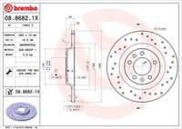 BREMBO 0886821X - Lado de montaje: Eje trasero<br>Tipo de disco de frenos: macizo<br>Espesor de disco de frenos [mm]: 12<br>Número de orificios: 5<br>Artículo complementario / información complementaria 2: con tornillos<br>Altura [mm]: 35<br>Diámetro de centrado [mm]: 71<br>Diámetro exterior [mm]: 290<br>Superficie: revestido<br>Espesor mínimo [mm]: 10<br>Par apriete [Nm]: 90<br>