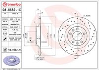 BREMBO 0886821X - Lado de montaje: Eje trasero<br>Tipo de disco de frenos: macizo<br>Espesor de disco de frenos [mm]: 12<br>Número de orificios: 5<br>Artículo complementario / información complementaria 2: con tornillos<br>Altura [mm]: 35<br>Diámetro de centrado [mm]: 71<br>Diámetro exterior [mm]: 290<br>Superficie: revestido<br>Espesor mínimo [mm]: 10<br>Par apriete [Nm]: 90<br>