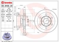 BREMBO 08945920 - Disco de freno - PRIME LINE