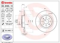 BREMBO 08946010 - Disco de freno - PRIME LINE