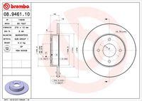 BREMBO 08946110 - Disco de freno - PRIME LINE