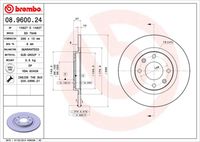 BREMBO 08960024 - Disco de freno - PRIME LINE