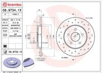 BREMBO 08973411 - Disco de freno - PRIME LINE - UV Coated