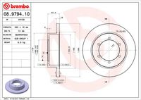 BREMBO 08979410 - Disco de freno - PRIME LINE