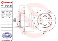 BREMBO 08979460 - Disco de freno - PRIME LINE