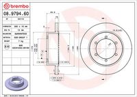 BREMBO 08979460 - Disco de freno - PRIME LINE