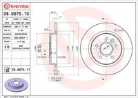 BREMBO 08997510 - Disco de freno - PRIME LINE