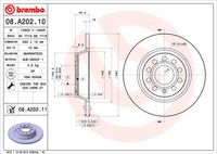 BREMBO 08A20211 - Lado de montaje: Eje trasero<br>Número de PR: 1KV<br>Número de PR: 1KJ<br>Tipo de disco de frenos: macizo<br>Espesor de disco de frenos [mm]: 12<br>Número de orificios: 5<br>Artículo complementario / información complementaria 2: con tornillos<br>Altura [mm]: 48<br>Diámetro de centrado [mm]: 65<br>Diámetro exterior [mm]: 282<br>Espesor mínimo [mm]: 10<br>Par apriete [Nm]: 120<br>