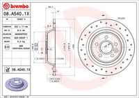 BREMBO 08A54011 - Lado de montaje: Eje trasero<br>Tipo de disco de frenos: macizo<br>Espesor de disco de frenos [mm]: 11<br>Número de orificios: 5<br>Altura [mm]: 51<br>Diámetro de centrado [mm]: 64<br>Diámetro exterior [mm]: 302<br>Espesor mínimo [mm]: 9<br>Par apriete [Nm]: 140<br>