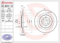 BREMBO 08B04410 - Disco de freno - PRIME LINE