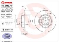 BREMBO 08B41310 - Lado de montaje: Eje trasero<br>Número de PR: 1KE<br>Diámetro exterior [mm]: 272<br>Espesor de disco de frenos [mm]: 10<br>Espesor mínimo [mm]: 8<br>Altura [mm]: 48,3<br>corona de agujeros - Ø [mm]: 112<br>Tipo de disco de frenos: macizo<br>Diámetro de centrado [mm]: 65<br>Número de orificios: 9<br>Superficie: aceitado<br>cumple norma ECE: ECE-R90<br>Diámetro de taladro hasta [mm]: 15,3<br>