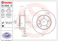 BREMBO 08B82910 - Disco de freno - PRIME LINE