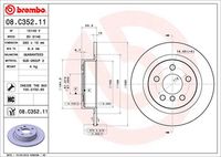 BREMBO 08.C352.11 - Disco de freno