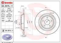 BREMBO 08D57511 - Lado de montaje: Eje trasero<br>Diámetro exterior [mm]: 302,0<br>Espesor de disco de frenos [mm]: 11,0<br>Espesor mínimo [mm]: 9,0<br>Tipo de disco de frenos: macizo<br>Superficie: revestido<br>Número de orificios: 5<br>corona de agujeros - Ø [mm]: 108,0<br>Altura [mm]: 40,7<br>Diámetro de centrado [mm]: 63,5<br>Diámetro interior [mm]: 185,5<br>Diámetro de orificio [mm]: 13,8<br>Homologación: E1 90R-02C0165/0997<br>