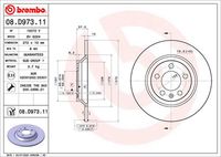 BREMBO 08D97311 - Disco de freno - PRIME LINE - UV Coated