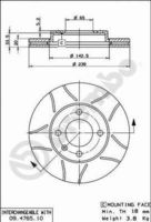 BREMBO 09476575 - Disco de freno - XTRA LINE - Max