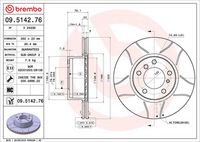 BREMBO 09514276 - Disco de freno - XTRA LINE - Max