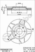 BREMBO 09519675 - Disco de freno - XTRA LINE - Max