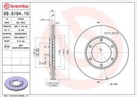 BREMBO 09519410 - Disco de freno - PRIME LINE