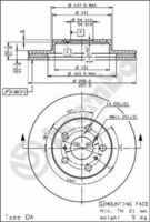 BREMBO 09.5676.10 - Disco de freno