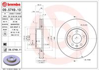 BREMBO 09574910 - Disco de freno - PRIME LINE