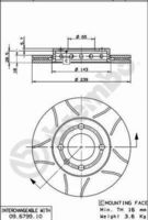 BREMBO 09679975 - Disco de freno - XTRA LINE - Max