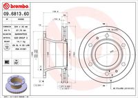 BREMBO 09681360 - Disco de freno - PRIME LINE