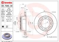 BREMBO 09726330 - Disco de freno - PRIME LINE