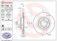 BREMBO 09719611 - Disco de freno - PRIME LINE - UV Coated