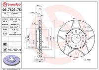 BREMBO 09762975 - Disco de freno - XTRA LINE - Max