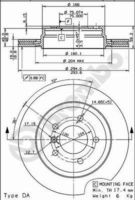 BREMBO 09.7720.11 - Disco de freno