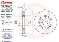 BREMBO 09787710 - Disco de freno - PRIME LINE