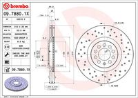 BREMBO 09.7880.1X - Disco de freno