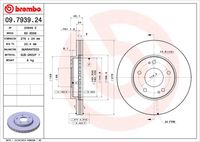 BREMBO 09793924 - Disco de freno - PRIME LINE