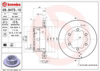 BREMBO 09847510 - Disco de freno - PRIME LINE