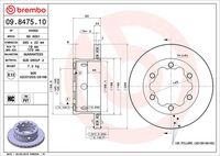 BREMBO 09847510 - Disco de freno - PRIME LINE