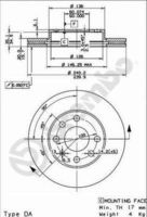 BREMBO 09863575 - Disco de freno - XTRA LINE - Max