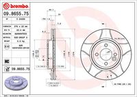 BREMBO 09865575 - Disco de freno - XTRA LINE - Max