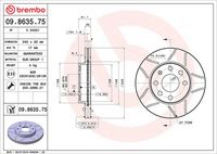 BREMBO 09863575 - Disco de freno - XTRA LINE - Max